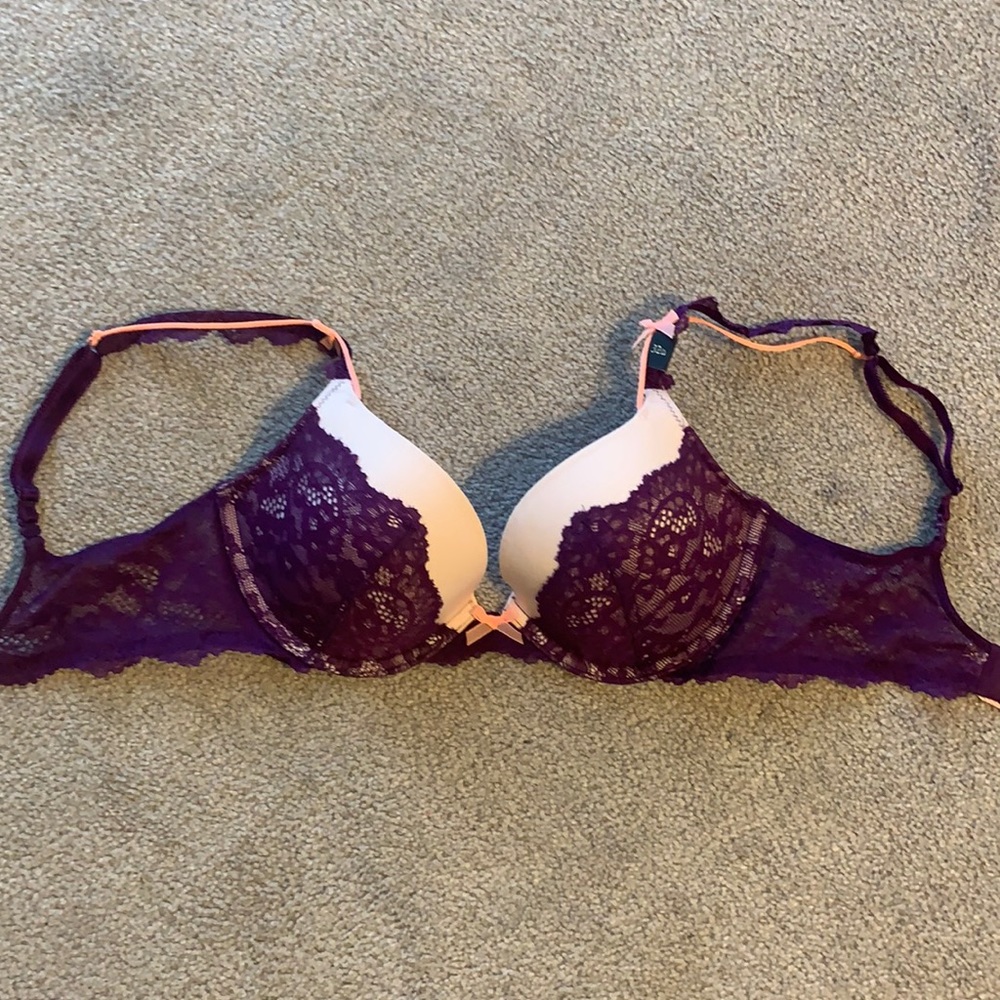 Victoria’s Secret Dream Angels Purple Push Up Bra
